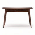 Table fonctionnelle en bois noyer 120 x 60 x 75cm pour bureau moderne