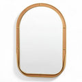 Miroir en bois avec cadre doré dimensions 60 x 40 x 3cm pour décoration intérieure